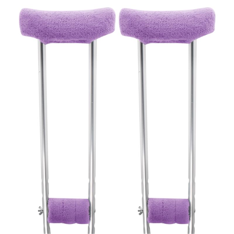 GUOER Crutch Underarm Pads Crutch Pad Crutch Hand Grip Covers Crutch Cover Washable CP07