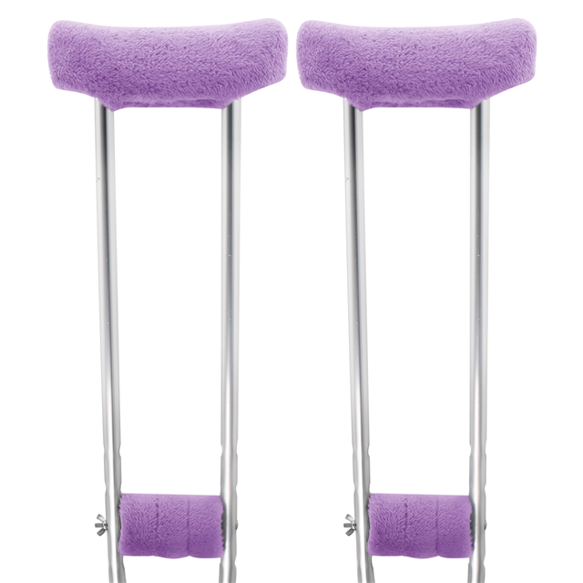 GUOER Crutch Underarm Pads Crutch Pad Crutch Hand Grip Covers Crutch Cover Washable CP07